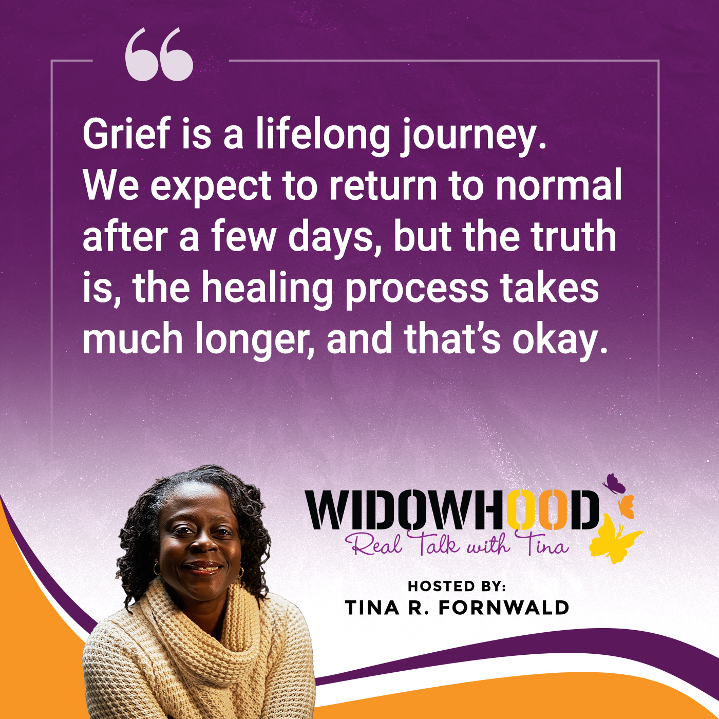 Widowhood Real Talk with Tina | Teresea Archaga | Mourning To Meaning